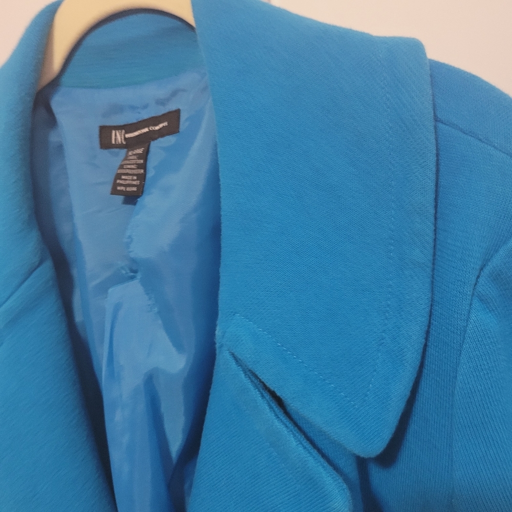 INC International Concepts Double Breasted Peacoat - Picture 6 of 12